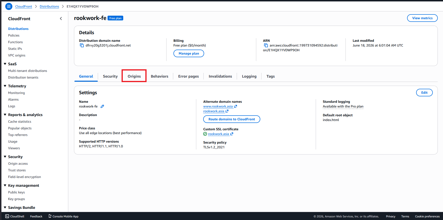 Open Permissions tab in S3 Bucket to Edit Policy